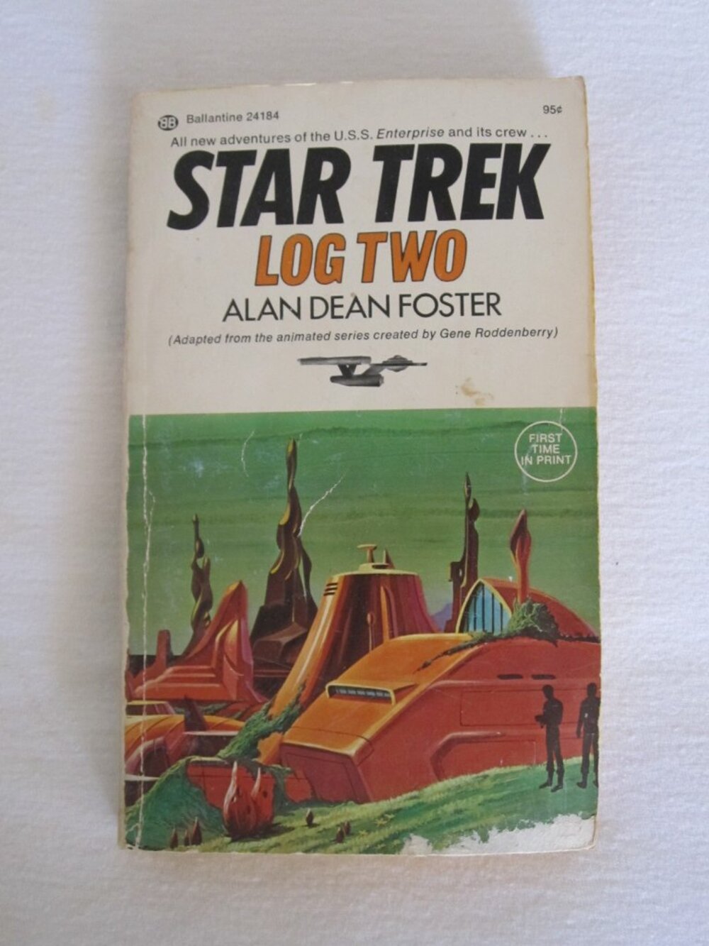1974 Star Trek p/b Book: Log Two - 1st Print